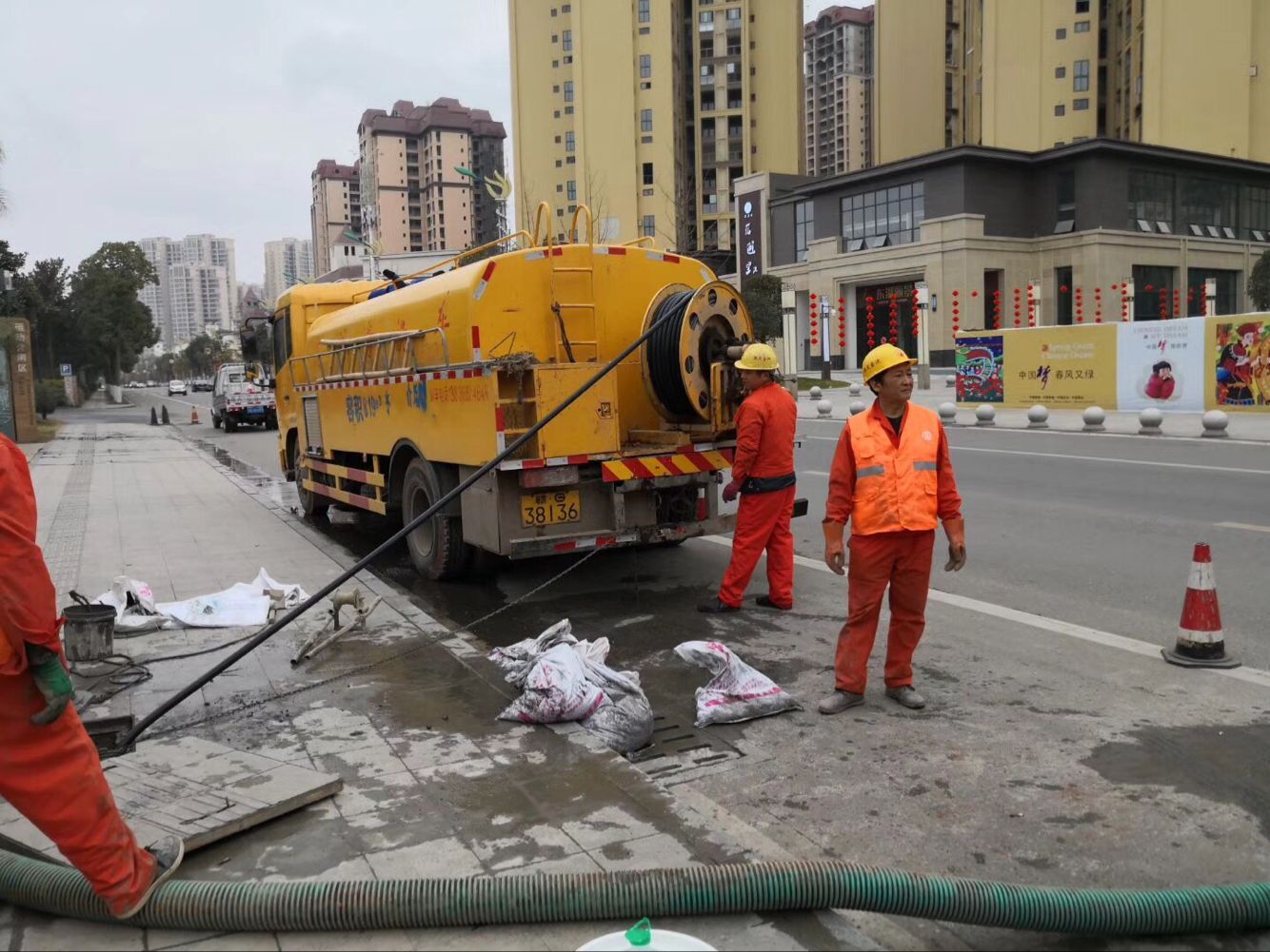 永顺排污管道清淤-管道清洗